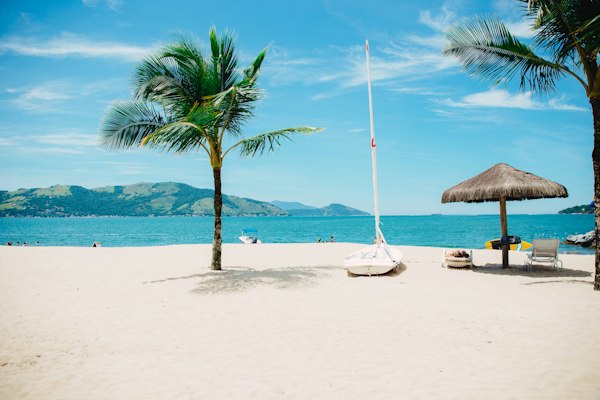Beach near Ocean Garden Villas